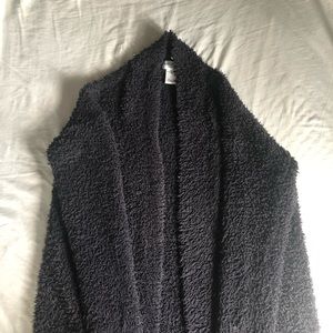 fluffy Arizona Jean Co. cardigan with pockets